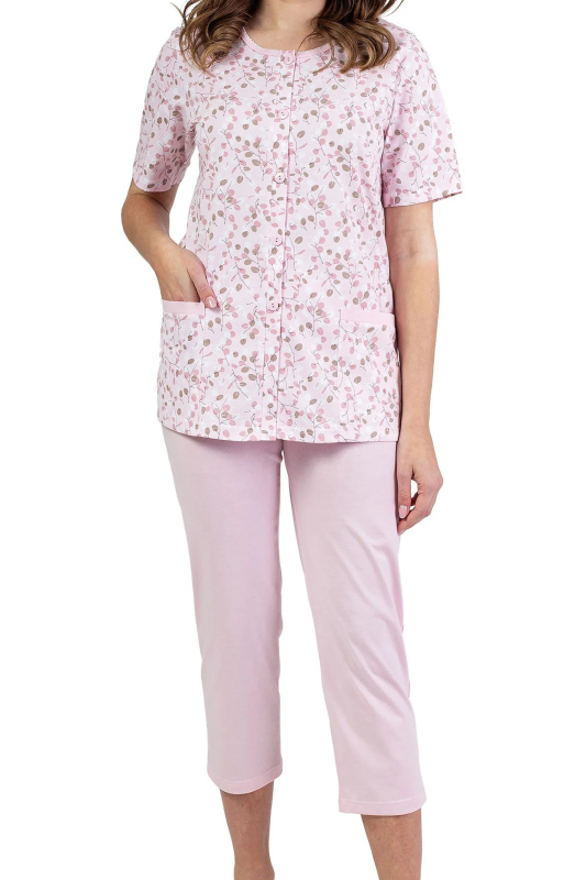 Dámské pyžamo 694 pink - REGINA růžová M