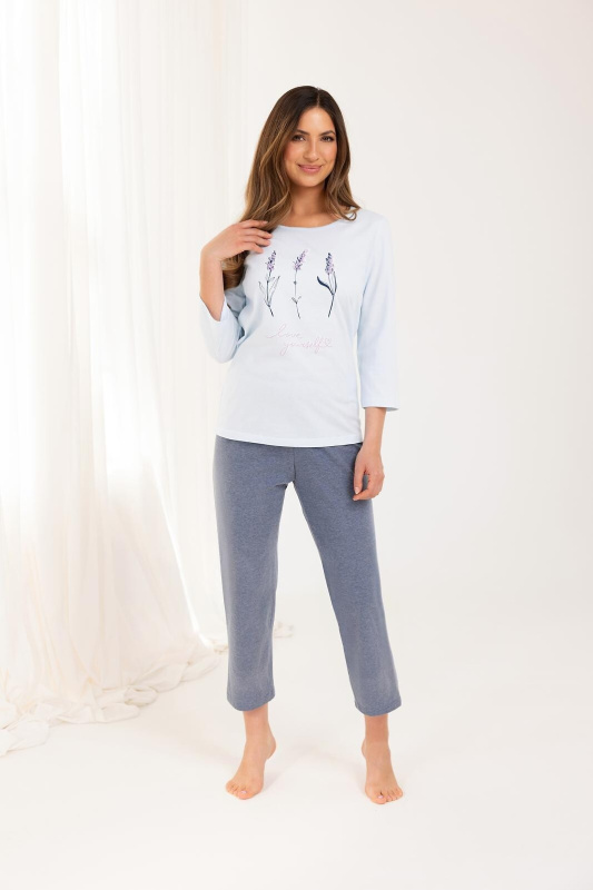 Pyžamo Regina 703 3/4 2XL Z25/26 dámské ecru XXL
