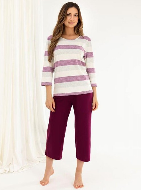 Pyžamo Regina 719 3/4 S-XL Z25/26 dámské tmavě modrá M