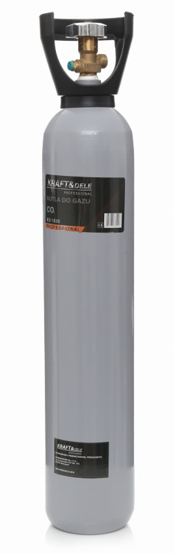 KRAFT&DELE Prázdná láhev na CO2, 8 litrů KD1830