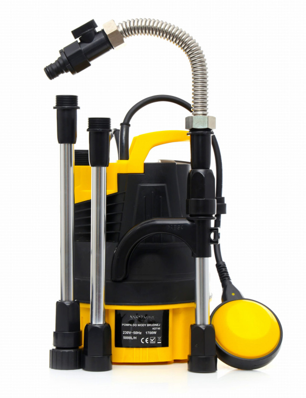 KRAFT&DELE Zahradní ponorné čerpadlo s plovákem, 1700 W KD746