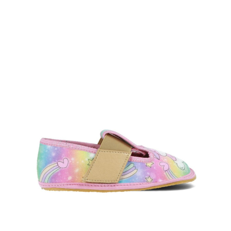 Dětské Barefoot Přezůvky RAYVE SLIPPERS ELASTIC Unicorn - 28