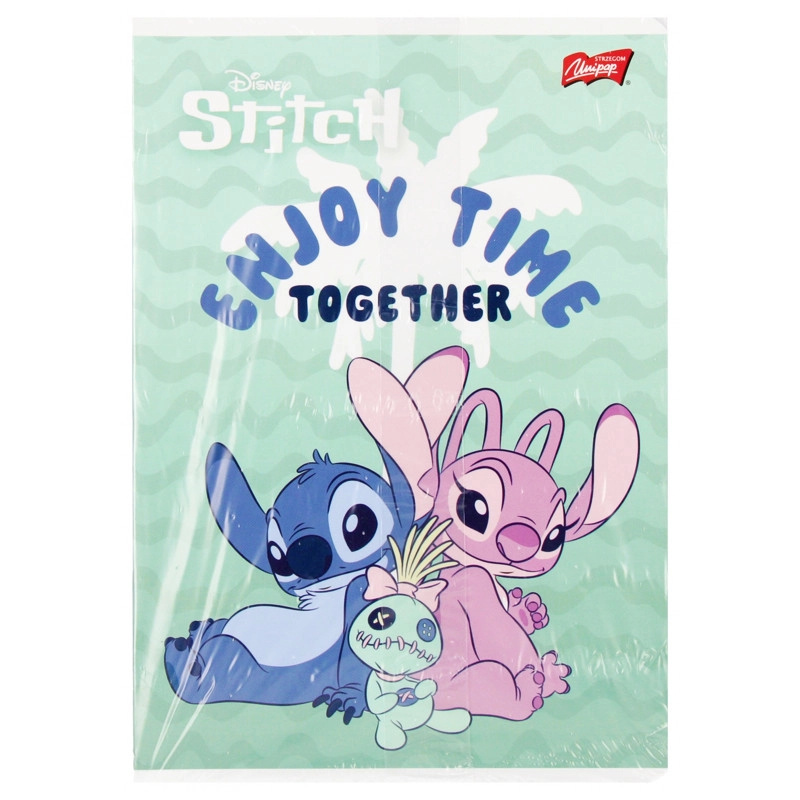 Sešit s mřížkou A5 Lilo a Stitch