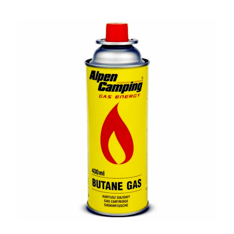 Alpen Camping plynová kartuše do plynových vařičů 400 ml