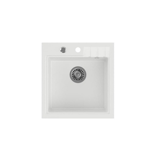 Dřez Peter 100 Steingran bílá 50x52x20 + sifon