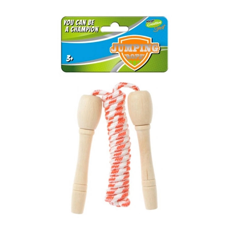 Švihadlo s dřevěnými rukojeťmi MEGA CREATIVE