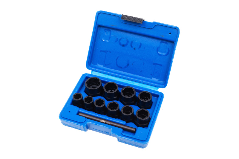 Sada na poškozené šrouby a matice, 9 - 19 mm, 11 ks - STS11X