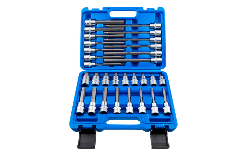 Sada nástrčných klíčů, Imbus, 1/2", 5 - 19 mm, 30 ks - SSH3012