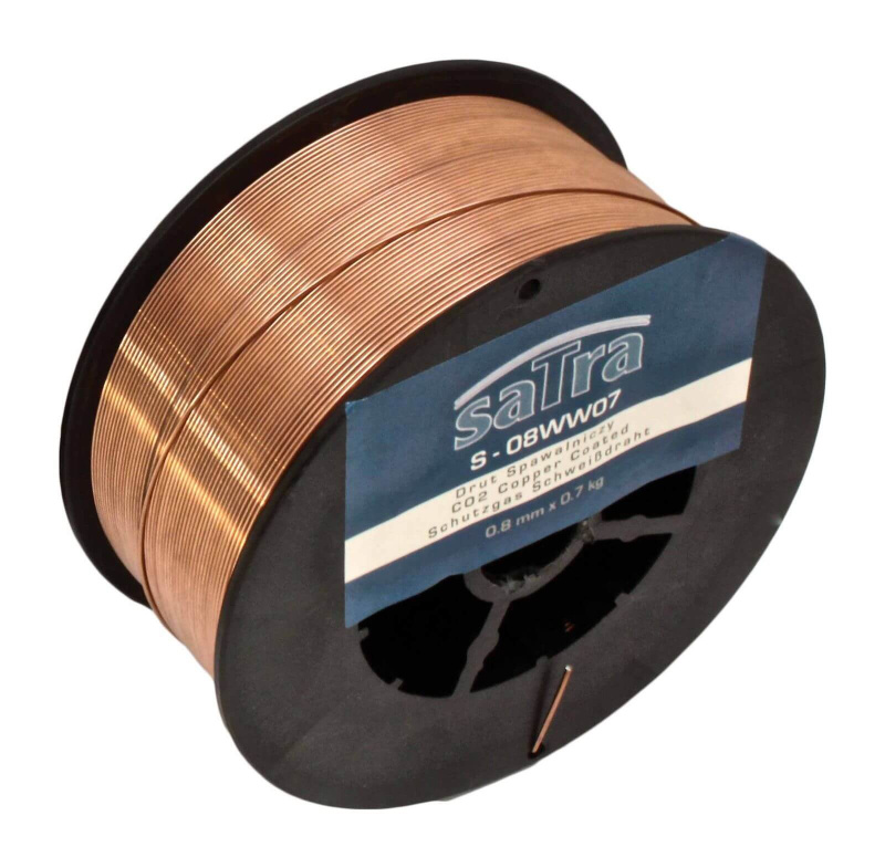 Svařovací drát, MIG, 0,8 mm, 0,7 kg - S08WW07