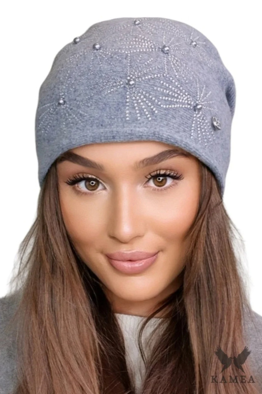 Dámská čepice HUMA GREY 06 Univerzální