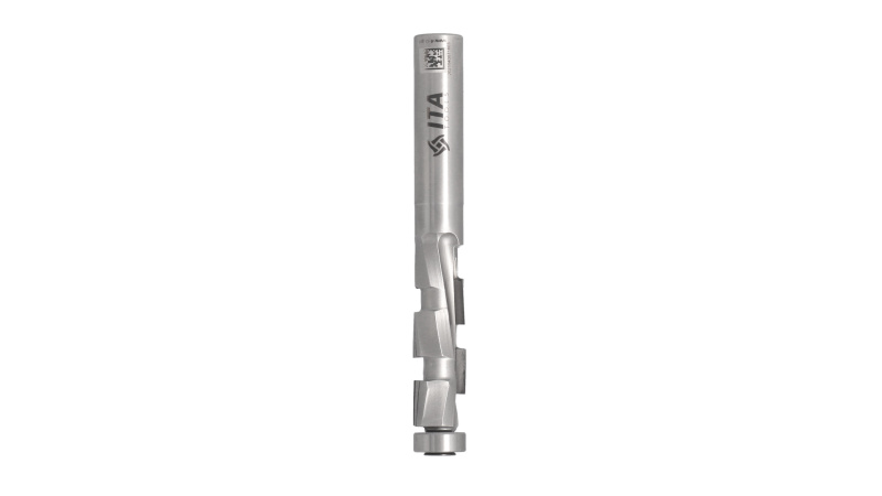 ITA Tools | DTA – Diamantová fréza ø 12,7mm/44mm Z3 s dolním ložiskem
