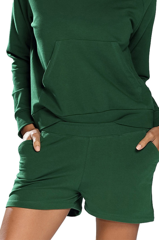 Dámské bavlněné šortky Dkaren Koko Barva: Zelená, Velikost: 2XL