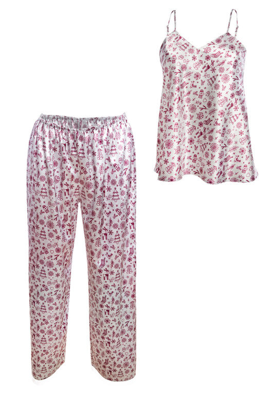 Dámské pyžamo Dkaren DK-KI-012 Barva: Béžová, Velikost: 2XL