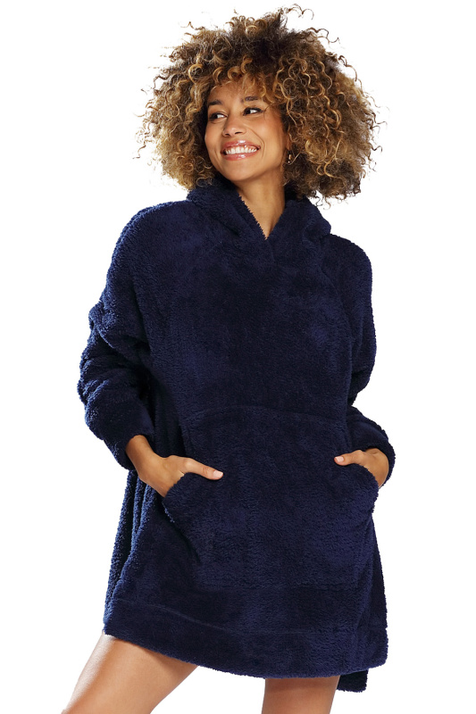 Dámská mikina Dkaren Ariela Barva: Modrá - tmavě, Velikost: 2XL