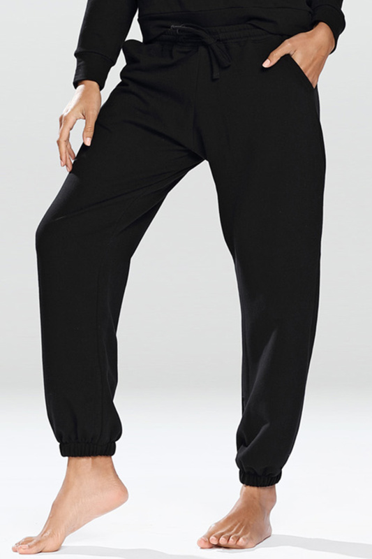 Dámské tepláky Dkaren Wenezja Barva: Černá, Velikost: M