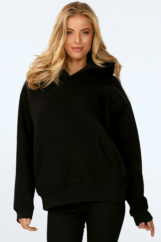 Dámská mikina Dkaren Oseye-Bl Barva: Černá, Velikost: 2XL