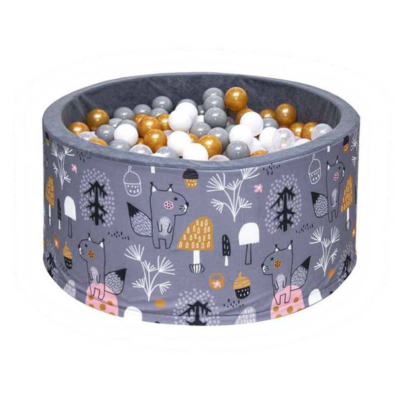 Aga Suchý bazén 90x40 cm s míčky AX4