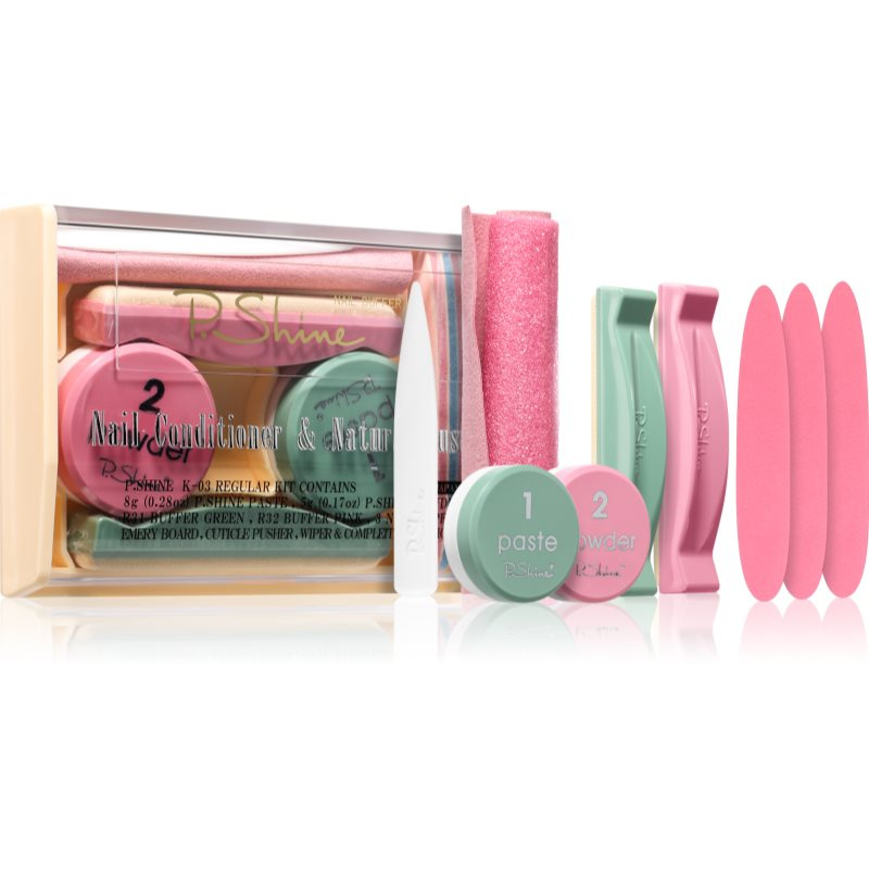 NEONAIL P.Shine Japanese Manicure sada na poškozené nehty