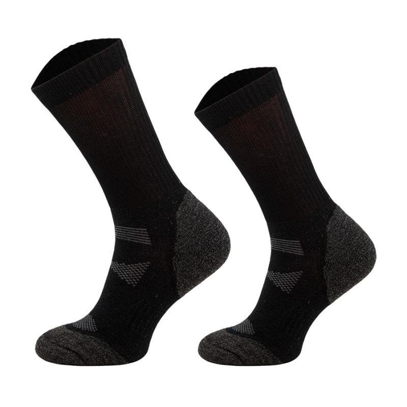 Trekingové bambusové ponožky Comodo TRE1 Black 43-46