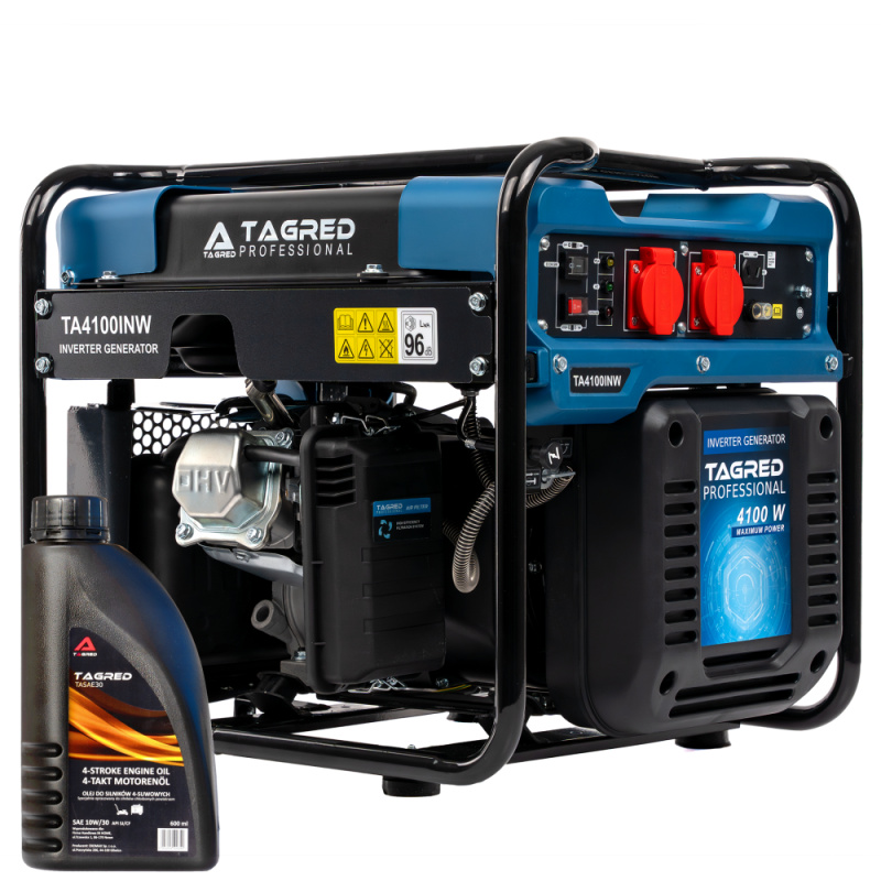 Invertorový generátor TAGRED 4100W 230V 7,5hp