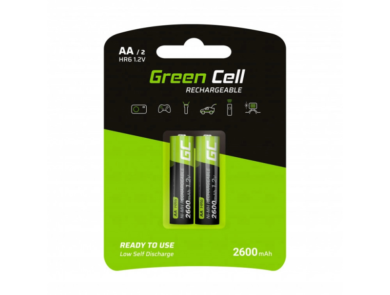Green Cell AA 2600mAh 2ks GR05