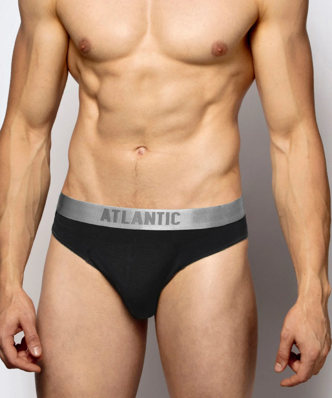 Slipy Atlantic 2BMP-013 2 pcs Barva: Černá, Velikost: 2XL