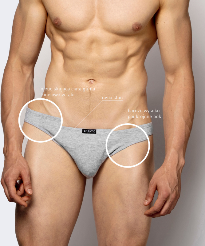 3-PACK Slipy męskie mini, M