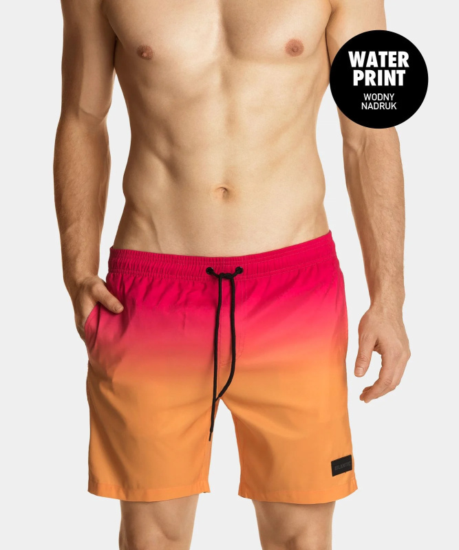 Plavky KMB-210 Pink/Coral - Atlantic L