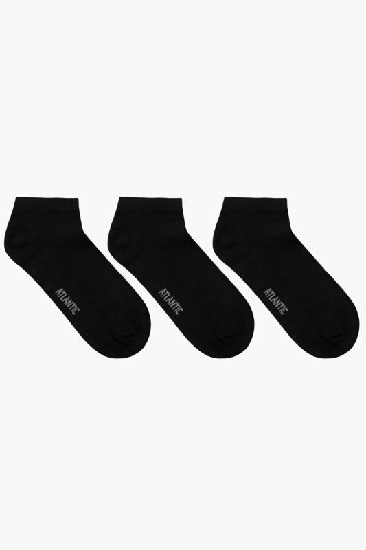 Dámské ponožky Atlantic 3BLC-103 Barva: Černá, Velikost: 36-38