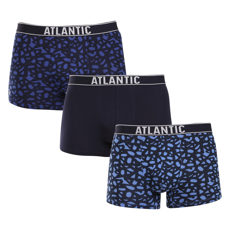 3PACK pánské boxerky Atlantic vícebarevné (3MH-173/NIE3) M, trenky / trenýrky