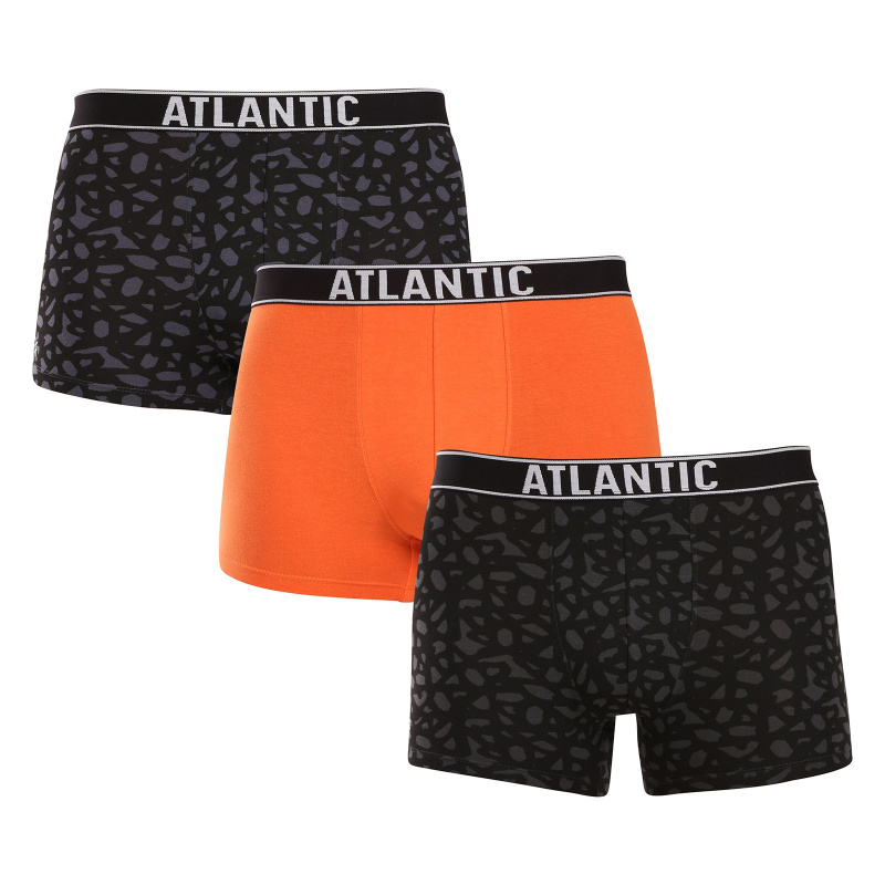 3PACK pánské boxerky Atlantic vícebarevné (3MH-173/GRF3) L, trenky / trenýrky