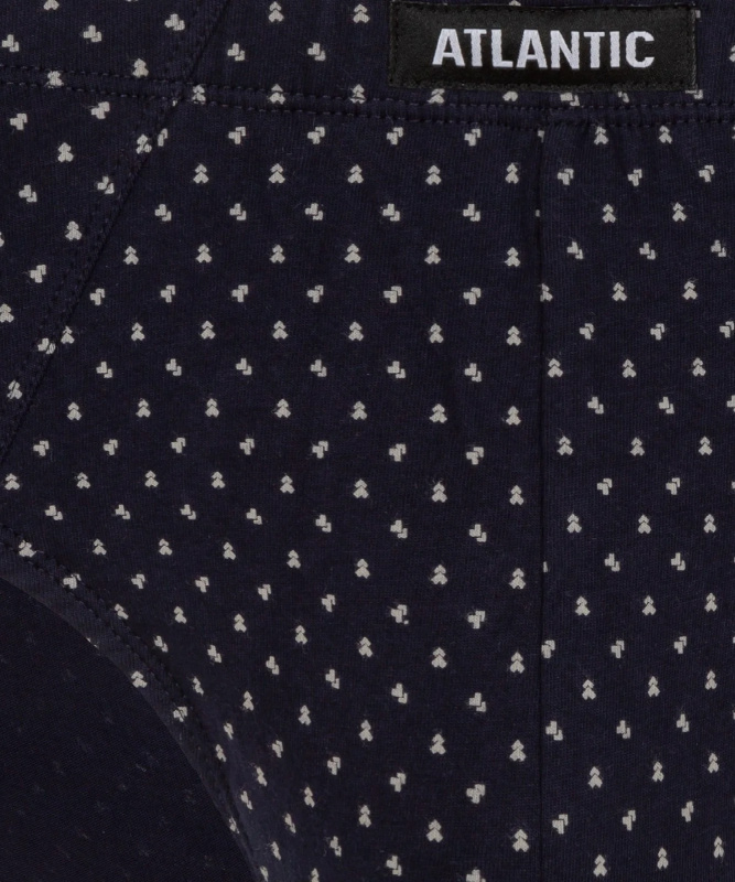 Atlantické kalhotky 3MP-101/03/04 A'3 M-3XL tmavě modrá M