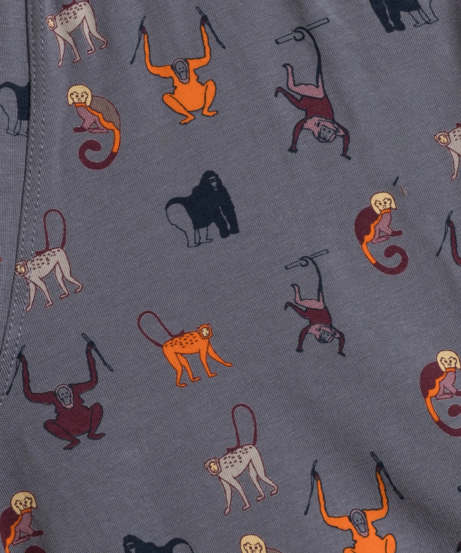 Pánské slipy Atlantic 2MP-003 A'2 S-2XL šedozelená L