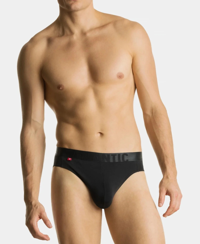 Pánské slipy Atlantic MP-1574 S-2XL šedá M