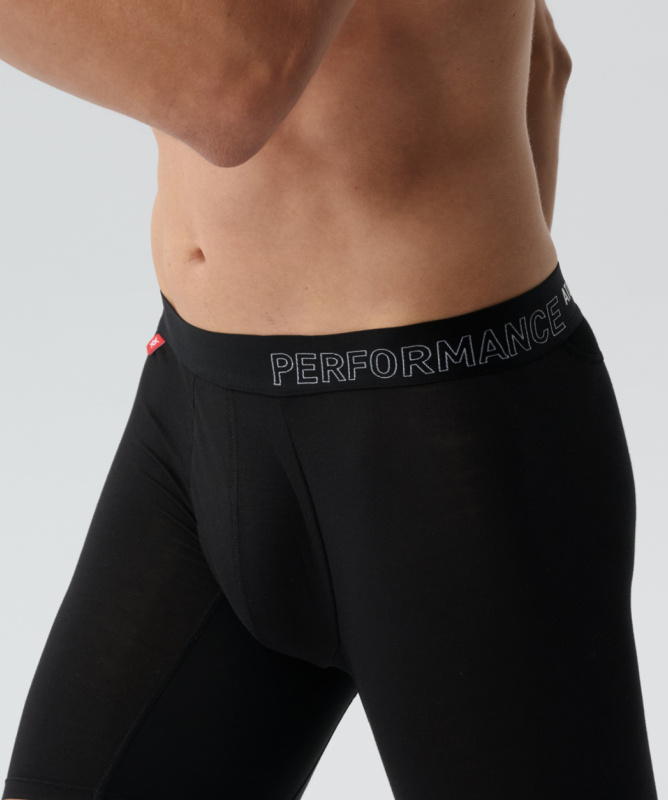 Pánské sportovní legíny Atlantic BML-016 S-2XL černá XXL