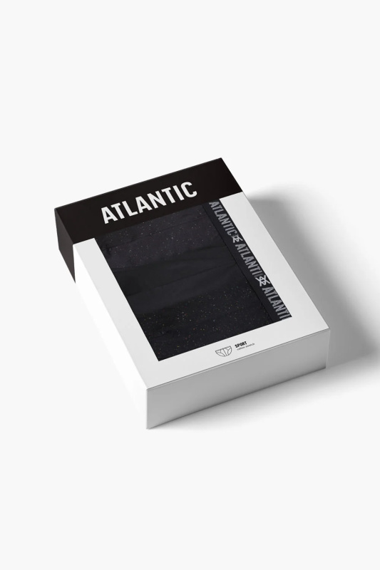 Slipy Atlantic 3MP-174 3 pcs Barva: Černá, Velikost: M