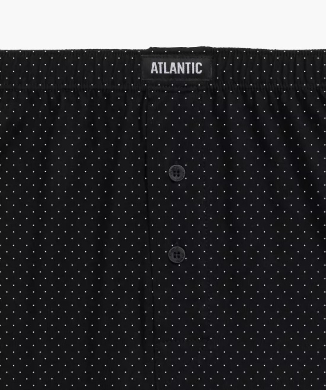 Boxerky Atlantic 3MH-196 A'3 S-2XL černošedá XL