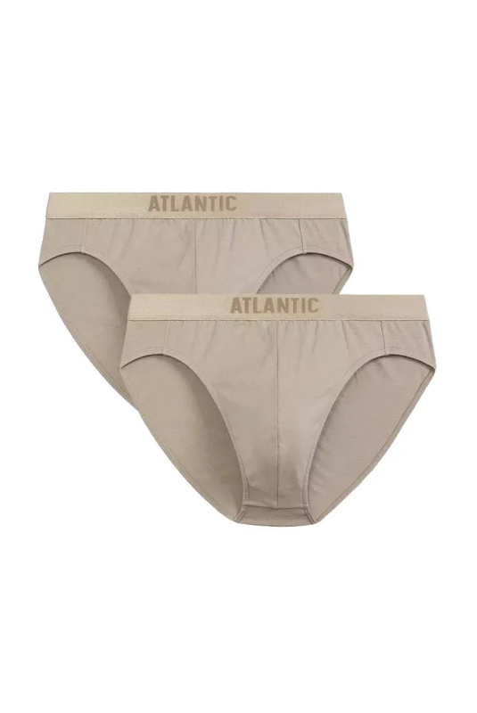 Atlantické kalhotky 2BMP-013 A'2 S-2XL béžová XXL