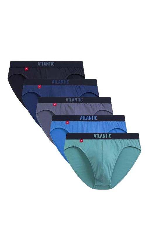 Slipy Atlantic 5SMP-004 5 pcs Barva: Modrá, Velikost: 2XL