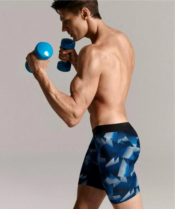 Boxerky Atlantic MH-1202 Bamboo S-2XL černá M