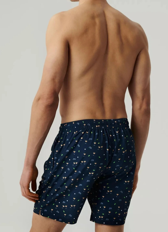 Plavecké šortky Atlantic KMB-221 M-2XL tmavě modrá M