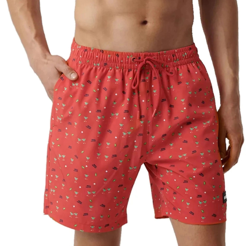 Pánské plavky 221 coral - Atlantic korálová XL