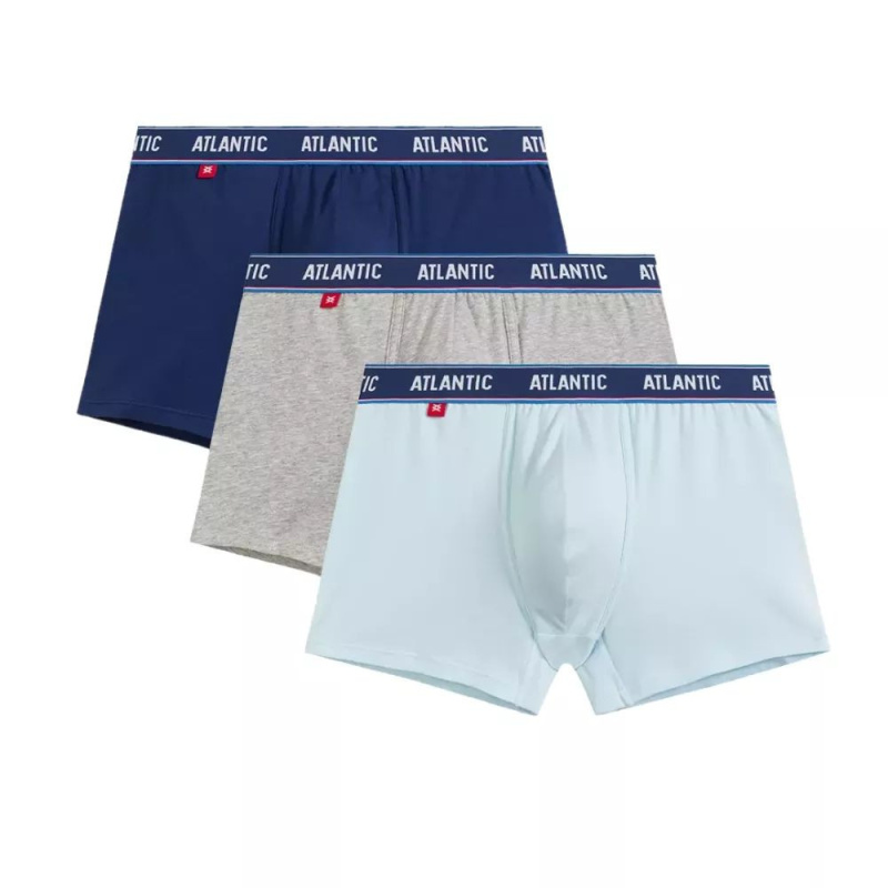 Pánské boxerky 3 pack 214 - Atlantic vícebarevná XL
