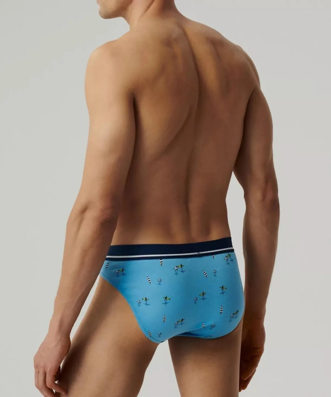 Kalhotky Atlantic 3MP-196 A'3 S-2XL modrá S