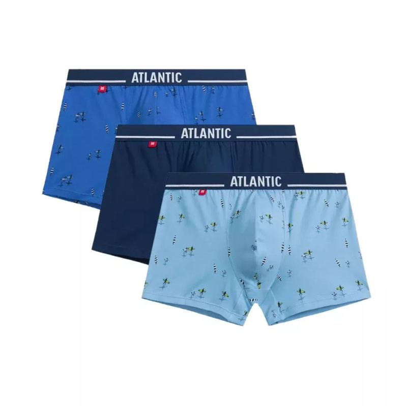 Pánské boxerky 3 pack 213 - Atlantic vícebarevná XL