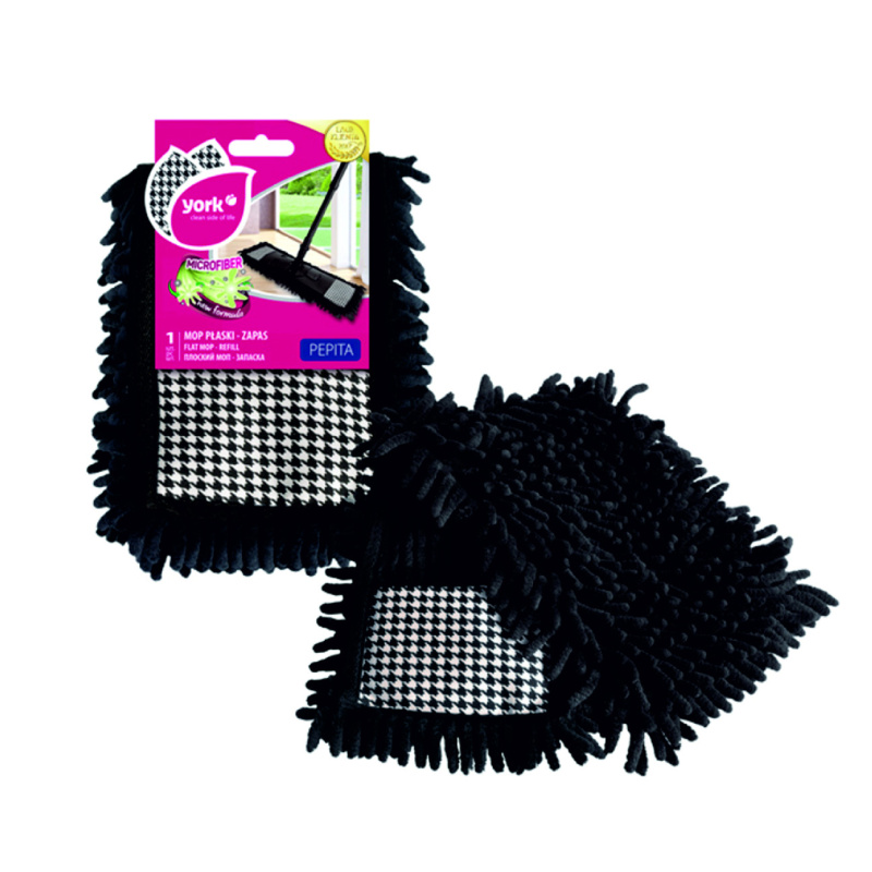 Náhradní mop, plochý Pepita York