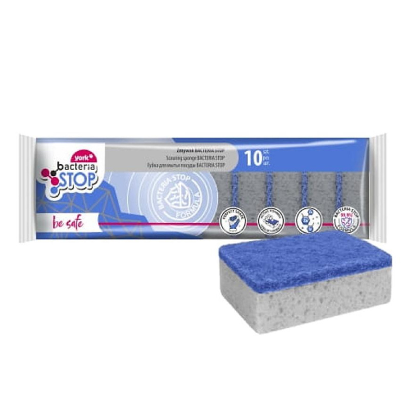 Houbička Bacteria Stop York 10 ks