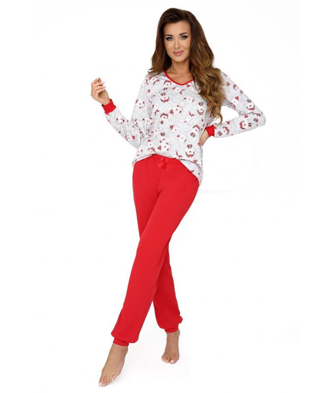 Dámské pyžamo Donna Teddy Barva: Bílá, Velikost: XL