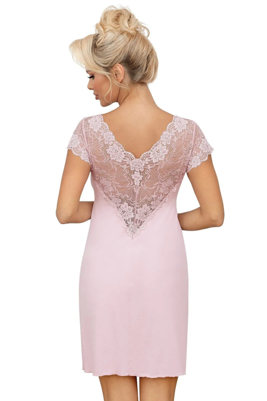 Dámská košilka Donna Ismena - powder pink Barva: Růžová, Velikost: S