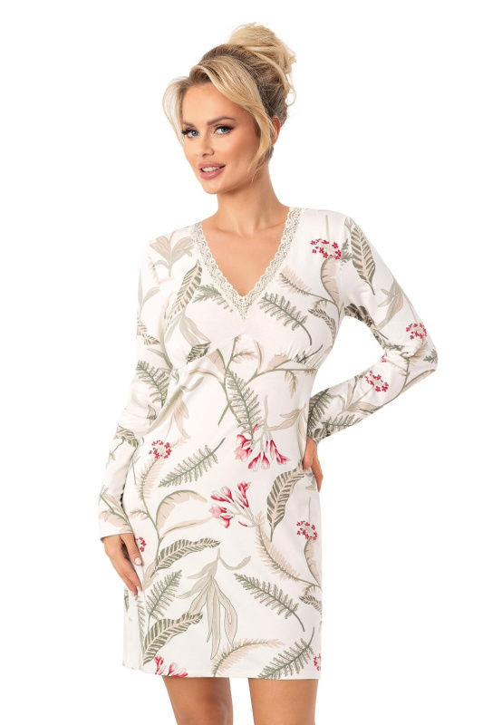 Košile Donna Michelle II dlouhá/r M-2XL ecru XL